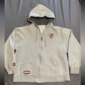 Disney Mickey Mouse zip up hoodie Medium
